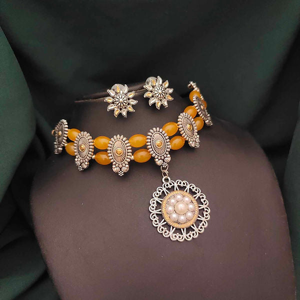 Grand Antique Finish Necklace Set
