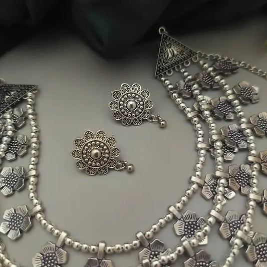 Timeless Tribal AD Necklace Set