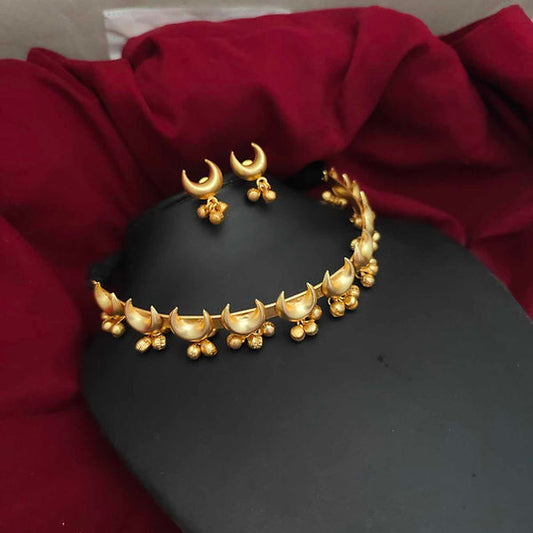 Vintage-Inspired American Diamond Choker Set