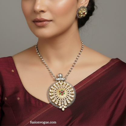 Ethnic Luxe American Diamond Set