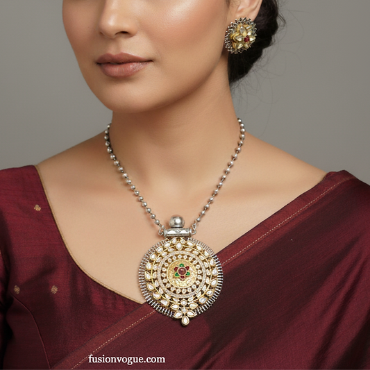 Ethnic Luxe American Diamond Set