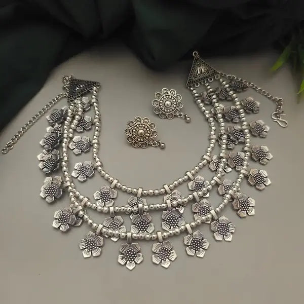 Timeless Tribal AD Necklace Set