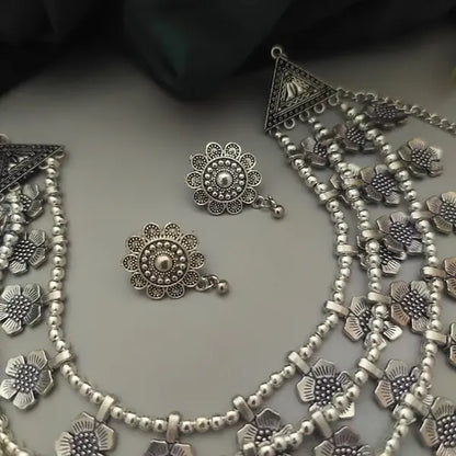 Timeless Tribal AD Necklace Set