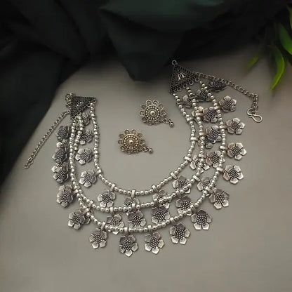 Timeless Tribal AD Necklace Set